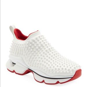 NEW CHRISTIAN LOUBOUTIN
Spike Sock sneakers size 35, BRAND NEW IN BOX
